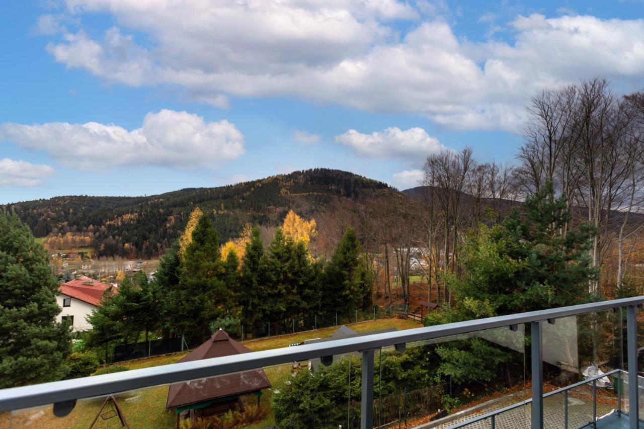 Apartament Skandynawski 2-Poziomowy Sauna Jacuzzi Szczyrk Dış mekan fotoğraf